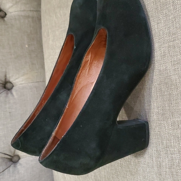 Jeffrey Campbell poetry women  black suade pums size 10 - Picture 10 of 15